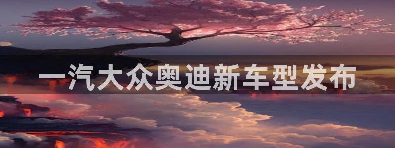 太阳集团手机app下载：一汽大众奥迪新车型发布