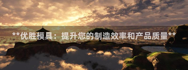 太阳sun网站：**优胜模具：提升您的制造效率和产品质量**