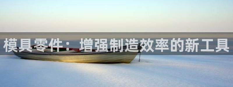 太阳成集团tyc234cc[主页]网：模具零件：增强制造效率的新工具