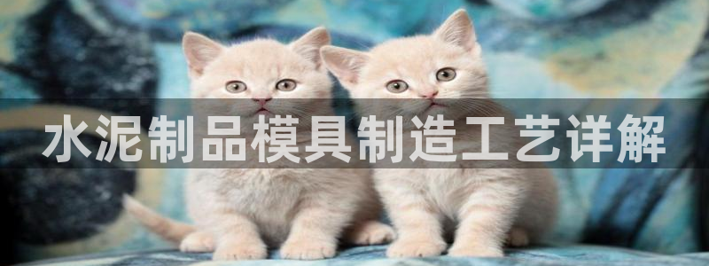 太阳成集团tyc234cc福利：水泥制品模具制造工艺详解