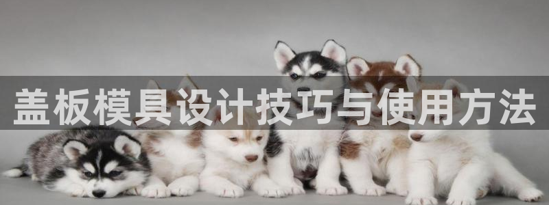太阳集团2018登录网址查询：盖板模具设计技巧与使用方法