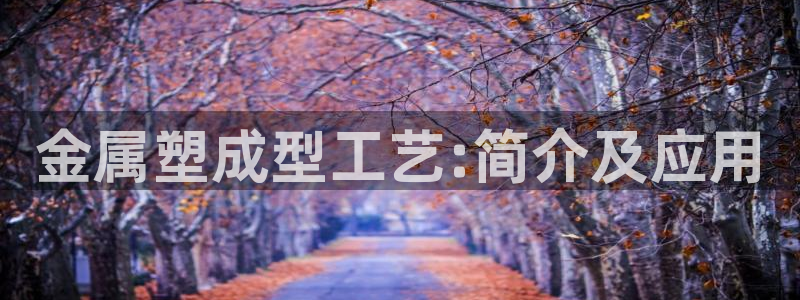 太阳成集团不能提现：金属塑成型工艺:简介及应用