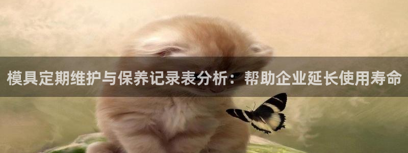 太阳集团游戏官方网址老字号：模具定期维护与保养记录表分析：帮助企业延长使用寿命