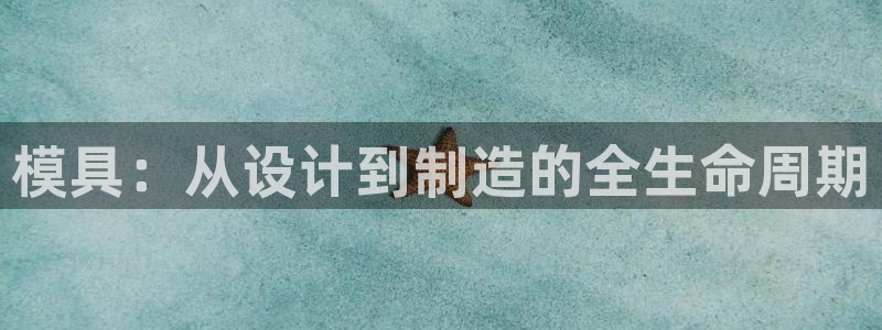 太阳集团城网站2：模具：从设计到制造的全生命周期