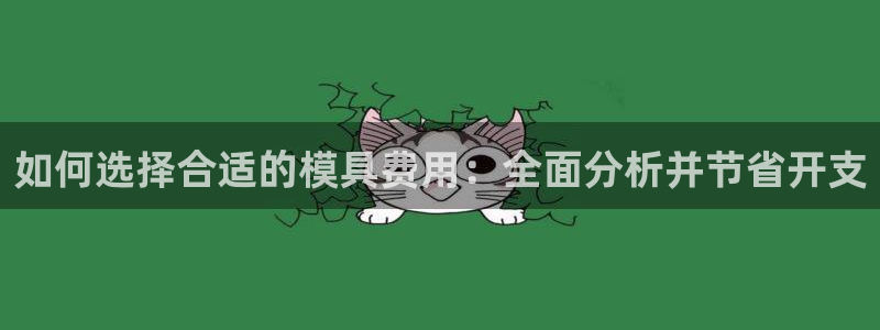 太阳集团董事长是谁?：如何选择合适的模具费用：全面分析并节省开支