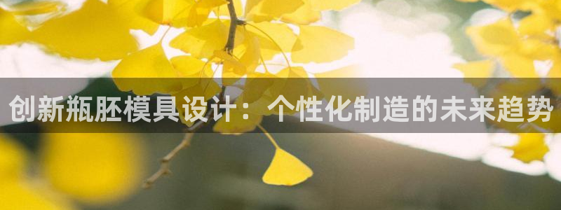 太阳http下载：创新瓶胚模具设计：个性化制造的未来趋势