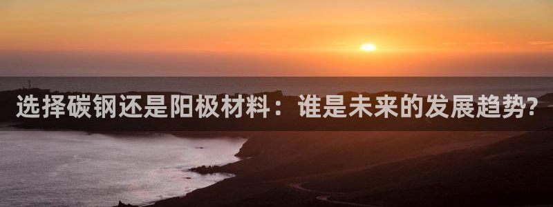 太阳成集团tyc7111cc下载手机版：选择碳钢还是阳极材料：谁是未来的发展趋势?
